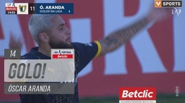 Liga Portugal Betclic: AVS SAD vs Famalicão, Golo 1-1 Óscar Aranda (2024-2025)