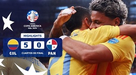 Copa América: Colômbia 5 - 0 Panamá (2024)