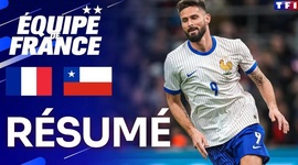 Amigáveis de seleções: França 3 - 2 Chile (2024)