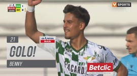 Liga Portugal Betclic: Moreirense vs Estoril, Golo 1-0 Benny (2024-2025)