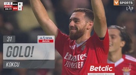Liga Portugal Betclic: Boavista vs Benfica, Golo 0-2 Kokcu (2024-2025)