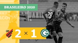 Brasileirão: Athletico-PR 2 - 1 Goiás (2020)