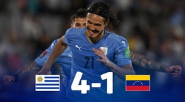 Qualificação Mundial América do Sul: Uruguai 4 - 1 Venezuela (2022)