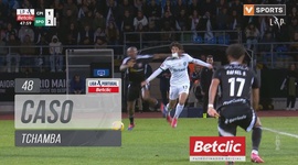 Liga Portugal Betclic: Casa Pia vs Sporting, Cartão Amarelo Tchamba, 48' (2024-2025)