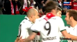 DFB-Pokal: FC Augsburg 0 - 2 Bayern München (2013-2014)