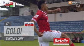 Liga Portugal Betclic: Santa Clara vs Moreirense, Golo 1-0 Vinícius Lopes (2024-2025)