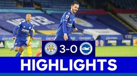 Premier League: Leicester 3 - 0 Brighton (2020-2021)