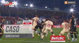 Liga Portugal Betclic: Gil Vicente vs V. Guimarães, Caso Borevkovic (VAR), 3' (2024-2025)