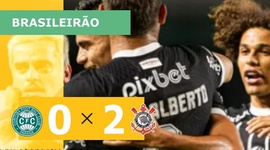 Brasileirão: Coritiba 0 - 2 Corinthians (2023)