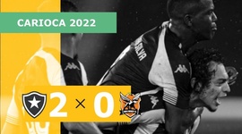 Campeonato Carioca: Botafogo 2 - 0 Nova Iguaçu (2022)