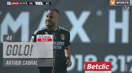 Liga Portugal Betclic: CF Estrela Amadora vs Benfica, Golo 1-1 Arthur Cabral (2023-2024)