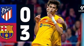 La Liga: Atlético Madrid 0 - 3 Barcelona (2023-2024)