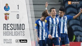 Liga Portugal Bwin: FC Porto 1 - 0 Sp. Braga (2021-2022)