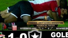Copa Libertadores: Estudiantes 1 - 0 Botafogo (2017)