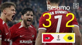 Liga Europa: AZ 3 - 2 Elfsborg (2024-2025)