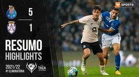 Taça de Portugal Placard: FC Porto 5 - 1 Feirense (2021-2022)