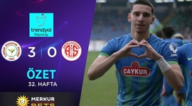 Super Ligi: Rizespor 3 - 0 Antalyaspor (2023-2024)