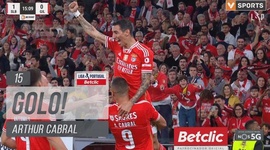 Liga Portugal Betclic: Benfica vs Gil Vicente, Golo 1-0 Arthur Cabral (2023-2024)