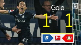 Bundesliga: VfL Bochum vs Leverkusen, Golo 1-1 Miyoshi (2024-2025)