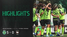 Taça de Portugal Feminina: Sporting 5 - 0 Marítimo (2021-2022)