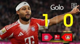 Bundesliga: Bayern München vs Leverkusen, Golo 1-0 Gnabry (2025-2026)