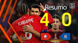 Liga Europa: Lille 4 - 0 Dinamo Zagreb (2025-2026)