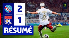 Ligue 1: Strasbourg 2 - 1 Lyon (2023-2024)