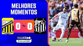 Campeonato Paulista: Novorizontino 0 - 0 Santos (2025)