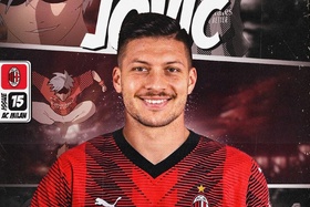 OFICIAL: AC Milan contrata avançado sérvio Luka Jovic por uma época