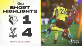 Premier League: Watford 1 - 4 Crystal Palace (2021-2022)
