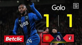 Premier League: Man Utd vs AFC Bournemouth, Golo 1-1 Semenyo (2025-2026)