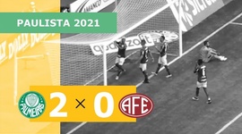 Campeonato Paulista: Palmeiras 2 - 0 Ferroviária (2021)