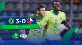 Sudamericano Sub-20: Brasil 3 - 0 Chile (2025)