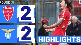 Serie A: Monza 2 - 2 Lazio (2023-2024)