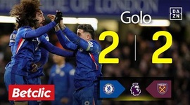 Premier League: Chelsea vs West Ham, Golo 2-2 Cucurella (2025-2026)