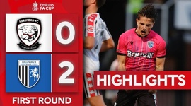 FA Cup: Hereford FC 0 - 2 Gillingham (2023-2024)