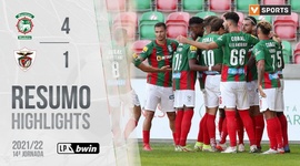 Liga Portugal Bwin: Marítimo 4 - 1 Santa Clara (2021-2022)