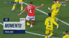 Allianz Cup: Benfica vs Sp. Braga, Jogada Pavlidis, 56' (2024-2025)