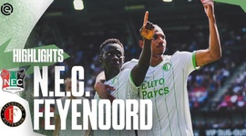 Eredivisie League: NEC 2 - 3 Feyenoord (2023-2024)