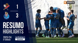 Liga Portugal 2 SABSEG: Leixões 1 - 3 FC Porto (2023-2024)