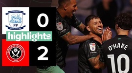 Championship: Preston North End 0 - 2 Sheffield Utd (2024-2025)