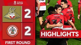 FA Cup: Doncaster Rovers 2 - 2 Accrington Stanley (2023-2024)