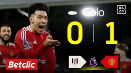 Premier League: Fulham vs Man Utd, Golo 0-1 Lisandro Martínez (2024-2025)