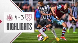 Premier League: Newcastle 4 - 3 West Ham (2023-2024)