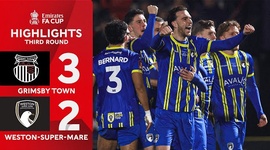 FA Cup: Grimsby Town 3 - 2 Weston-super-Mare AFC (2025-2026)