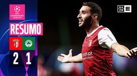 Liga Campeões: Sp. Braga 2 - 1 Panathinaikos (2023-2024)