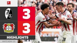Bundesliga: SC Freiburg 3 - 3 Leverkusen (2025-2026)