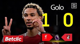 Premier League: Liverpool vs AFC Bournemouth, Golo 1-0 Ekitike (2025-2026)