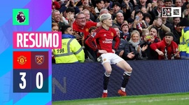 Premier League: Man Utd 3 - 0 West Ham (2023-2024)