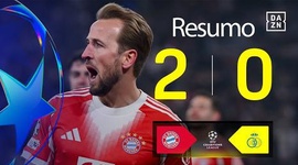 Liga Campeões: Bayern München 2 - 0 Union St. Gilloise (2025-2026)